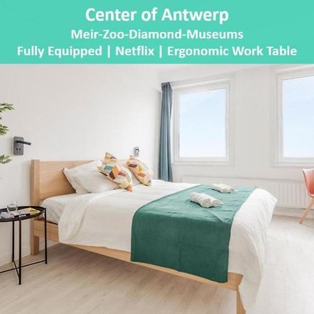 Apartament Center Of Antwerp, Fully Equipped, Train Station Zewnętrze zdjęcie