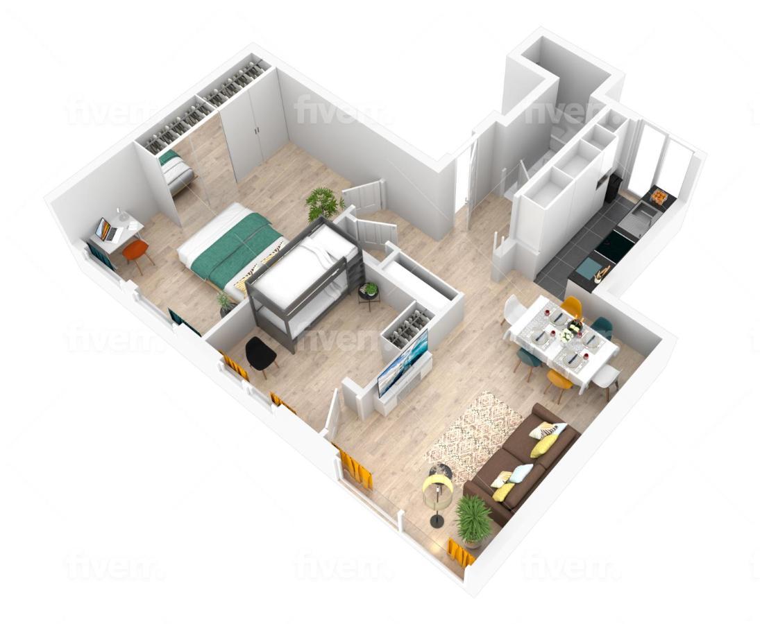 Apartament Center Of Antwerp, Fully Equipped, Train Station Zewnętrze zdjęcie