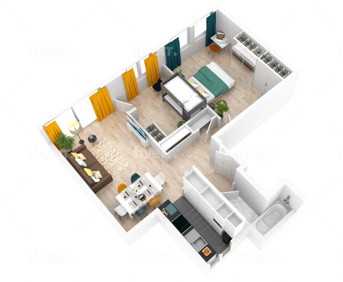 Apartament Center Of Antwerp, Fully Equipped, Train Station Zewnętrze zdjęcie