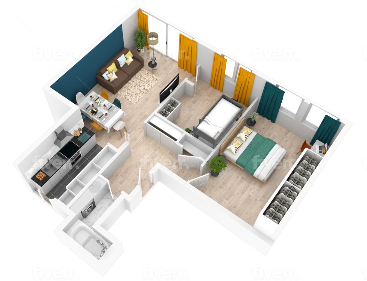 Apartament Center Of Antwerp, Fully Equipped, Train Station Zewnętrze zdjęcie
